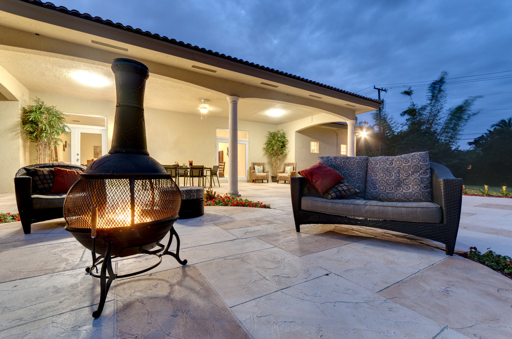 Patio And Fire Pit